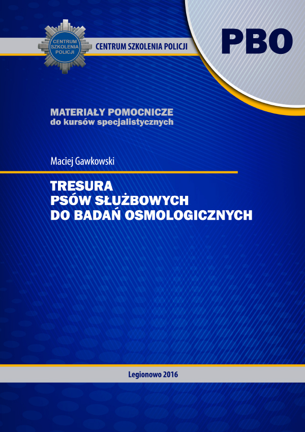 Tresura psów służbowych do badań osmologicznych