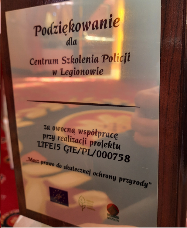 podziękowania dla CSP w Legionowie