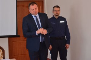 Powitanie uczestników seminarium przez insp. G. Napiórkowskiego oraz insp. M. Szyndlera