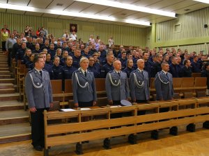 Kadra Centrum Szkolenia Policji, słuchacze szkolenia zawodowego podstawowego oraz członkowie ich rodzin