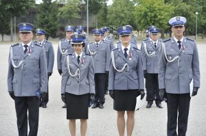 Wyróżnieni policjanci Centrum Szkolenia Policji