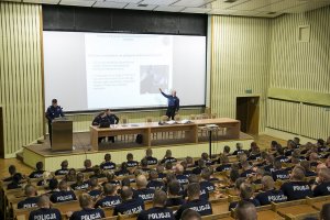 Warsztaty „Musztra w Policji jako drogowskaz pożądanych zachowań w służbie”