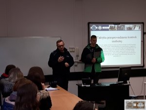 Gościliśmy klasy mundurowe ze Stalowej Woli