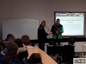 Gościliśmy klasy mundurowe ze Stalowej Woli