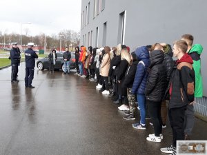 Gościliśmy klasy mundurowe ze Stalowej Woli