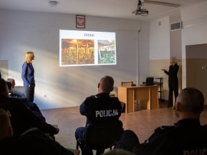 Wizyta agentów DEA w CSP Legionowo