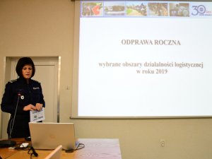 Odprawa podsumowująca działalność Centrum Szkolenia Policji w 2019 roku. 16 stycznia 2020.