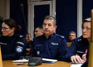 Odprawa podsumowująca działalność Centrum Szkolenia Policji w 2019 roku. 16 stycznia 2020.