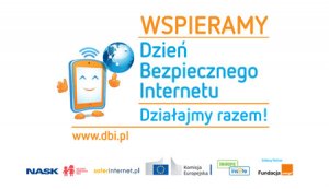Plakat promujący Dzień Bezpiecznego Internetu