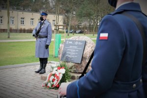 Obelisk poświęcony zamordowanym funkcjonariuszom Policji Państwowej