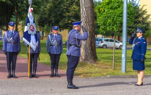 Uroczystość o charakterze ceremonialnym plac apelowy CSP