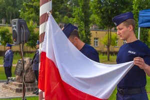 Uroczystość o charakterze ceremonialnym plac apelowy CSP