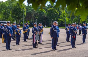 Uroczystość o charakterze ceremonialnym plac apelowy CSP