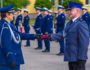 Uroczystość o charakterze ceremonialnym plac apelowy CSP