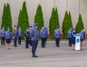 Uroczystość o charakterze ceremonialnym plac apelowy CSP