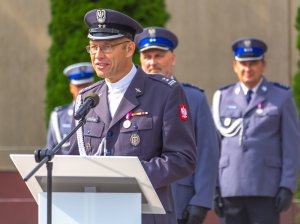 Uroczystość o charakterze ceremonialnym plac apelowy CSP