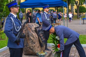 Uroczystość o charakterze ceremonialnym plac apelowy CSP