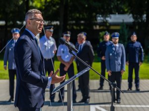 Przemówienie nadinsp. w stanie spoczynku Andrzeja Szymczyka