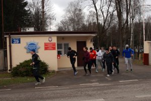 Policjanci podczas zajęć na stażu kandydackim