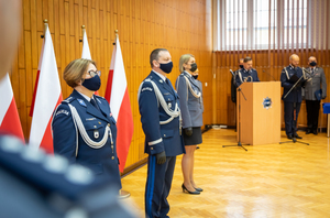 Uroczystość przekazania obowiązków na stanowisku Komendanta CSP