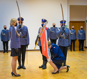 Uroczystość przekazania obowiązków na stanowisku Komendanta CSP