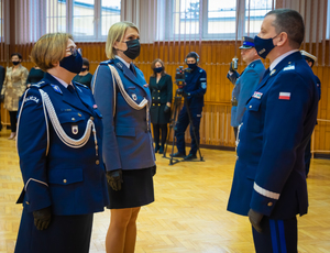 Uroczystość przekazania obowiązków na stanowisku Komendanta CSP