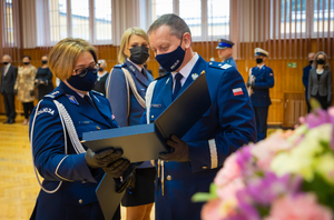 Uroczystość przekazania obowiązków na stanowisku Komendanta CSP