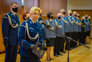 Uroczystość przekazania obowiązków na stanowisku Komendanta CSP
