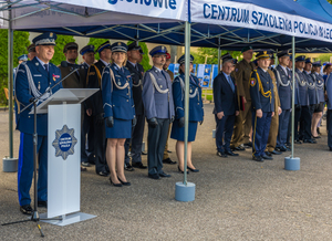 Przemówienie z I Zastępcą Komendanta Głównego Policji