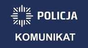 Policja komunikat.